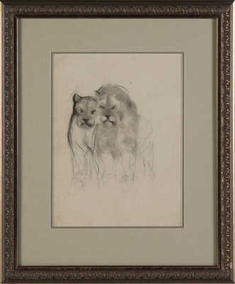 Грановский Самуил Соломонович. Львы